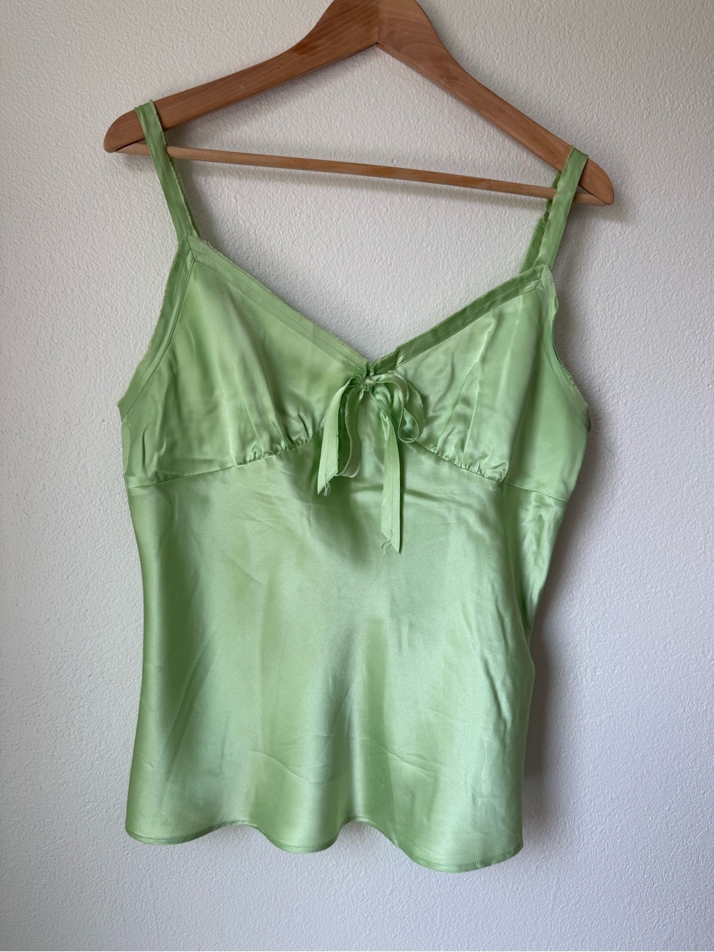 Banana Republic Green Silk Cami Top